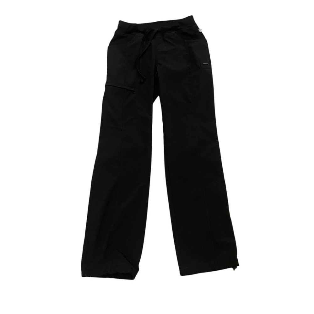 Cherokee Infinity Black Drawstring Scrub Pants Wo… - image 3